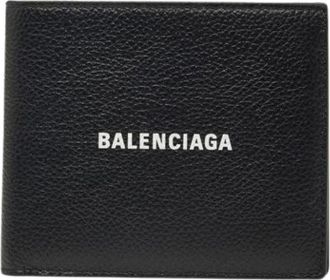 Balenciaga Pre-owned Wallets, male, Black, Size: ONE SIZE Pre-owned Vintage Bi-fold Wallet