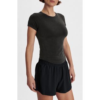 Varley Casper Seamless T-Shirt in Black at Nordstrom, Size X-Small