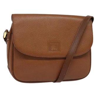 Burberry Pre-owned Cross Body Bags, female, Brown, Size: ONE SIZE Pre-owned Vintage Shoulder Bag