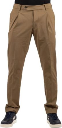 Berwich Xretro Broeken - Heren - Slim Fit Broeken - Bruin - L - Broeken