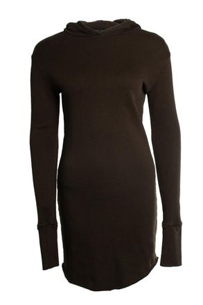 Rta Hoodie dress in khaki