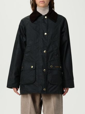 Barbour Giacca Beadnell in cotone cerato con colletto in velluto