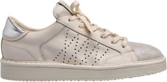 Panchic Leather Sneakers With Breathable Design