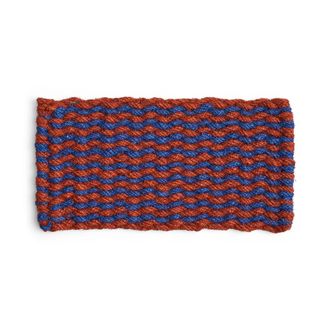 HAY Coco Fussmatte, stripe wave, braun / navy