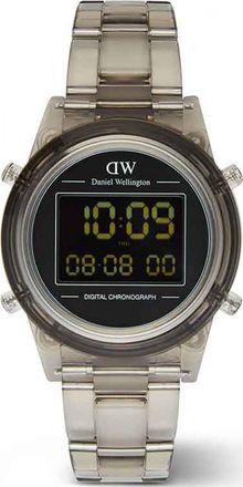 Daniel Wellington Womens DW00100760 Retro Digital Watch - Grey - One Size