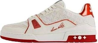 Louis Vuitton Trainer Sneaker Red 1AKCLD