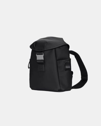 Rains Womens Valera Mini Bucket Backpack in Black - One Size