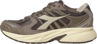 Diadora Mythos Star - Heren - Sneakers - Bruin - 41 1/2 EU - Leer - Schoenen