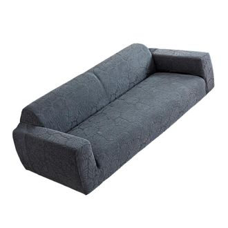 OEM Funda El&aacute;stica Tejida Para Sof&aacute; - Gris Claro