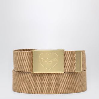 Carhartt Work in Progress Heart Clip Belt Dusty Brown