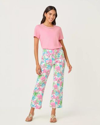 Lilly Pulitzer 27 Harleen High Rise Crop Jean