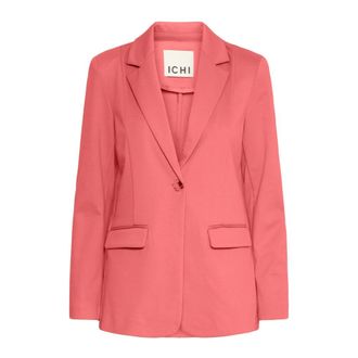 Ichi Elegant Blazer Jacket Holly Berry - female - ICHI - Blazers - Pink - XL - Jackets