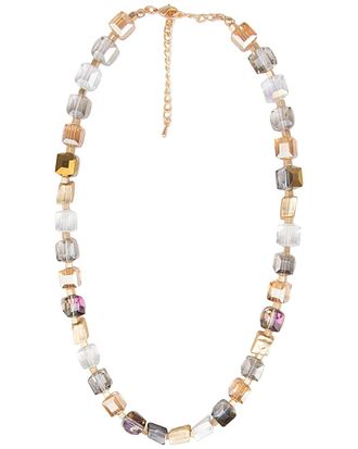 Saachi Saachi Bead & Stone Necklace
