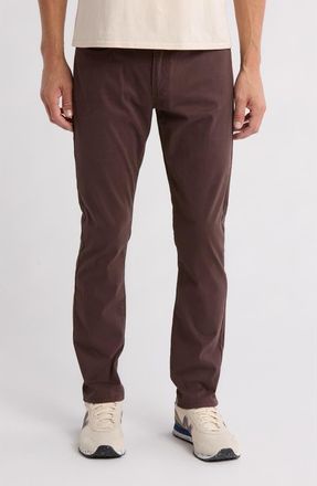 Lucky Brand 121 Heritage Slim Straight Leg Pants in Ebony at Nordstrom Rack, Size 29 X 34
