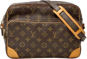 Louis Vuitton Pre-owned Monogram Schoudertas - Dames - Vintage Schoudertas - Bruin - ONE Size - Vintage