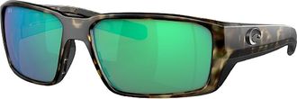Costa 6S9079 Fantail Pro Polarized 907907 Mens Sunglasses Tortoiseshell Size 60