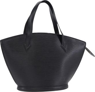 Louis Vuitton Saint Jacques Epi Leather Black Leather Handbag (Pre-Owned)