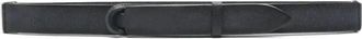 Orciani Chevrette Nobuckle Riem - Heren - Riemen - Blauw - ONE Size - Leer - Accessoires