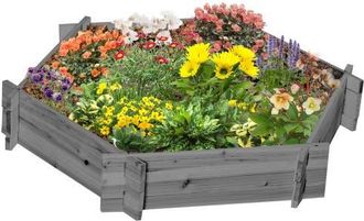 OUTSUNNY Raised Garden Bed in Gray at Nordstrom