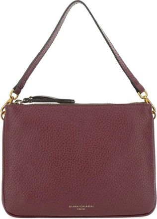 Gianni Chiarini Borsa a spalla in pelle - Rosso