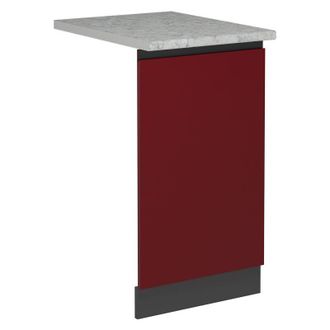 Vicco Panel Frontal Del Lavavajillas R-line, Rojo, 45 Cm, Et M&aacute;rmol