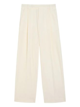 Maria McManus pleated-front trousers - Toni neutri