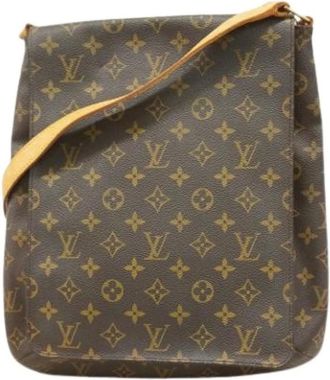 Louis Vuitton Pre-owned Cross Body Bags, female, Brown, Size: ONE SIZE Pre-owned Musette Shoulder Bag