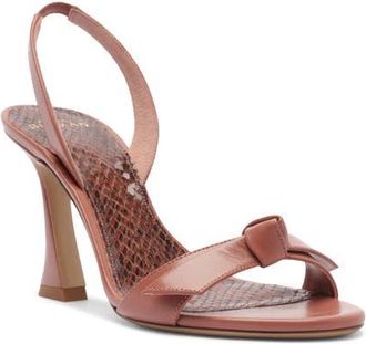 Alexandre Birman Clarita Bell Slingback Sandal in Clay at Nordstrom, Size 5.5