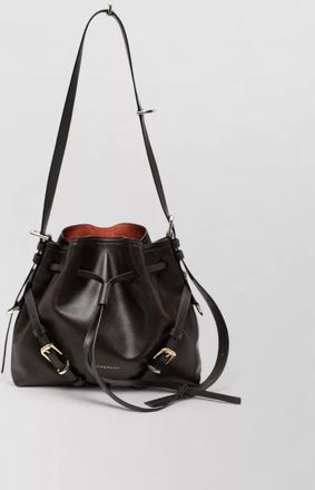 Givenchy voyou small leather bucket bag