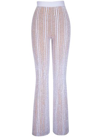 Missoni Broek met pailletten - Wit