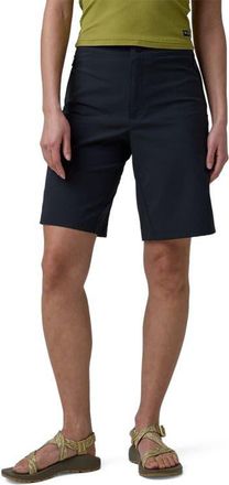 Backcountry Wasatch Ripstop 9 Trail Short - Womens in Black at Nordstrom, Size 12