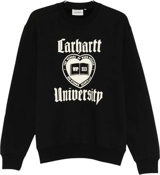 Carhartt Work in Progress Felpa Scolastica - - Sweatshirts & Hoodies - Uomo - Nero - S