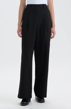 NVLT Wide Leg Trouser in Black at Nordstrom Rack, Size X-Small