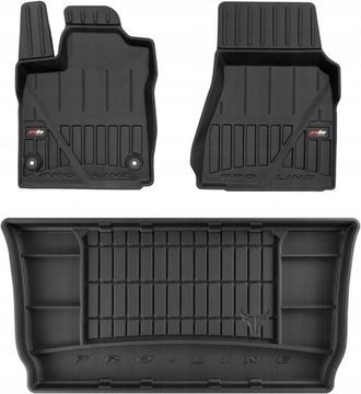 OEM Set Alfombrillas Goma 3d Smart Fortwo 3 Hb 2014-2020
