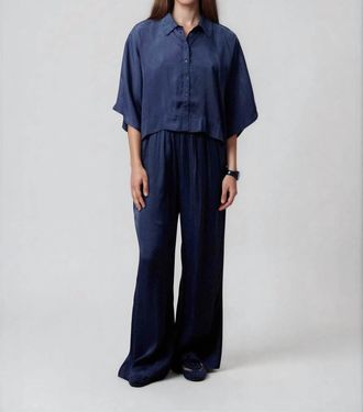 FRNCH Womens Ecume Trousers In Blue
