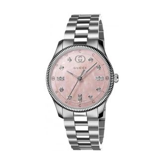 Gucci Accessoires, Dames, Grijs, ONE Size, Ya 1265062 Horloge