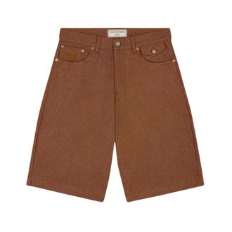 Walk In Paris Long Shorts, male, Brown, Size: W30 Long Shorts