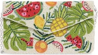 Collection XIIX Beaded Fruit Motif Clutch in Ivory Multi at Nordstrom Rack