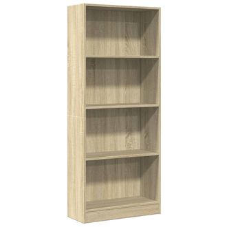 vidaXL Estanter&iacute;a De Madera De Ingenier&iacute;a Roble Sonoma 60x24x143 Cm Vidaxl