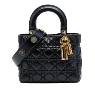Dior Pre-owned Lady Dior Borsa a Mano - - Pre-owned - Donna - Nero - ONE SIZE