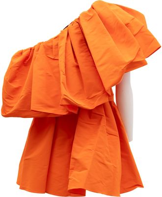 Alexander McQueen Orange Women Cocktail Womens Dress