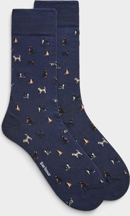 Barbour Mens Animal dress socks