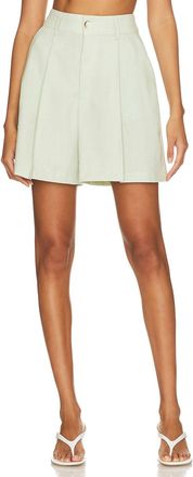 WeWoreWhat Trouser Shorts In Fog Green