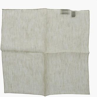 Corneliani CC COLLECTION Solid Color Linen Pocket Square size Unica