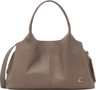 Coccinelle Hobo Tas - Dames - Handtassen - Beige - ONE Size - Leer - Tassen