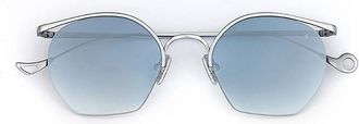 Eyepetizer Tiberio C.1-OP-26F Mens Sunglasses Silver Size 51