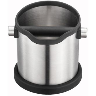 OEM Knock Box - Acero Inoxidable 304 - Para M&aacute;quina De Caf&eacute; Expreso - Di&aacute;metro 17 Cm Altura 17,5 Cm - 1 Unidad