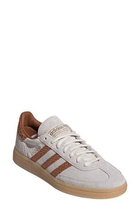 adidas Handball Spezial Sneaker in Off White/Dusky Bronze/Gum 3 at Nordstrom, Size 10.5