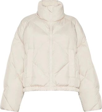 Max Mara Edito Short Down Jacket - Jackets - Mujer - Beige - XS