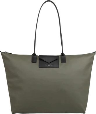 Lancaster Storm Kba Tote - Dames - Tassen - Groen - Maat: ONE Size Zijde